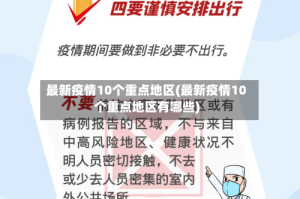 最新疫情10个重点地区(最新疫情10个重点地区有哪些)
