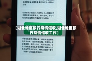 【湖北地区银行疫情催收,湖北地区银行疫情催收工作】
