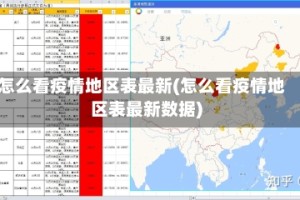 怎么看疫情地区表最新(怎么看疫情地区表最新数据)