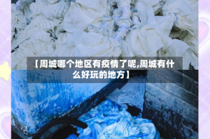 【周城哪个地区有疫情了呢,周城有什么好玩的地方】