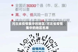 河北省疫情集中的地区/河北省疫情集中的地区名单
