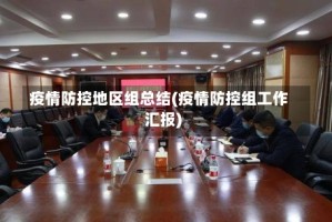 疫情防控地区组总结(疫情防控组工作汇报)