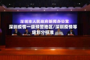 深圳疫情一级预警地区/深圳疫情等级划分标准