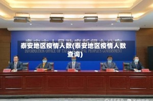 泰安地区疫情人数(泰安地区疫情人数查询)