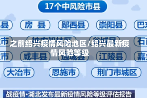 之前绍兴疫情风险地区/绍兴最新疫情风险等级