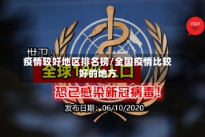 疫情较好地区排名榜/全国疫情比较好的地方