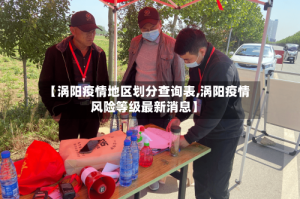 【涡阳疫情地区划分查询表,涡阳疫情风险等级最新消息】