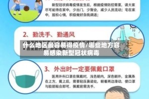 什么地区最容易得疫情/哪些地方容易感染新型冠状病毒