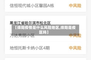 【绵阳疫情是什么风险地区,绵阳是疫区吗】