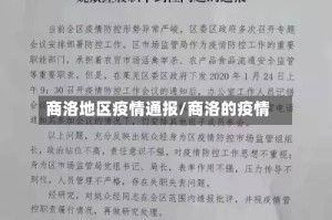 商洛地区疫情通报/商洛的疫情