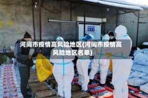 河间市疫情高风险地区(河间市疫情高风险地区名单)