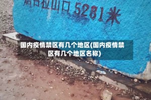 国内疫情禁区有几个地区(国内疫情禁区有几个地区名称)