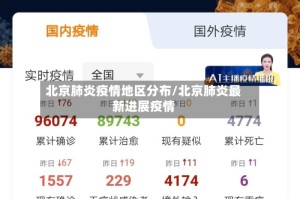 北京肺炎疫情地区分布/北京肺炎最新进展疫情