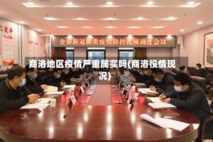 商洛地区疫情严重属实吗(商洛役情现况)