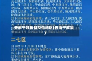 去南宁咋报备疫情地区(去南宁政策)