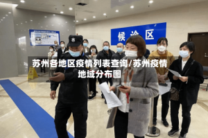 苏州各地区疫情列表查询/苏州疫情地域分布图