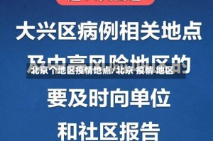 北京个地区疫情地点/北京 疫情 地区