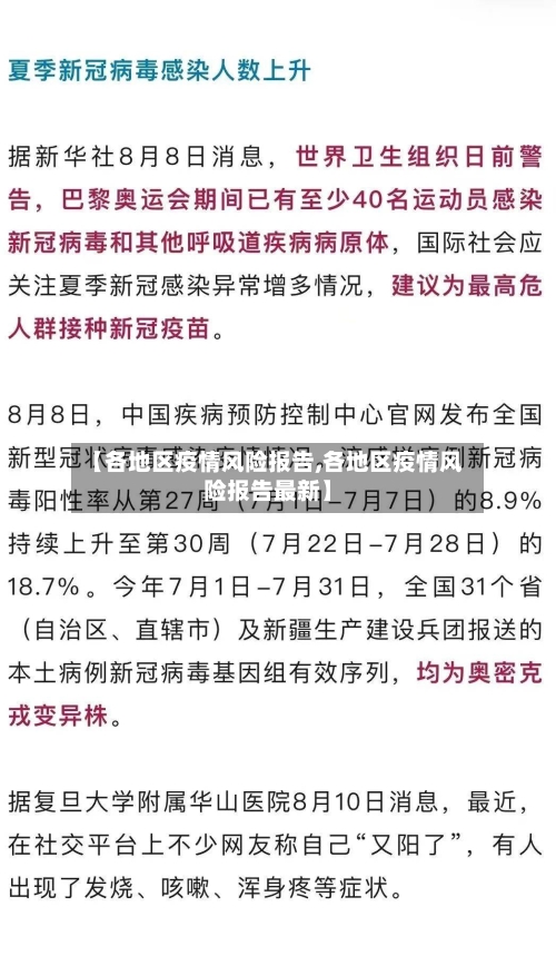 【各地区疫情风险报告,各地区疫情风险报告最新】-第2张图片