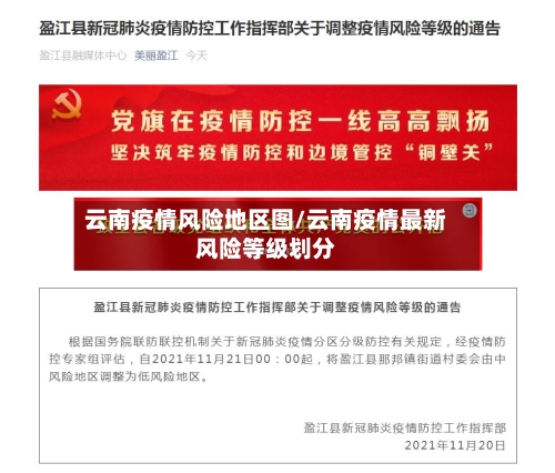 云南疫情风险地区图/云南疫情最新风险等级划分-第3张图片