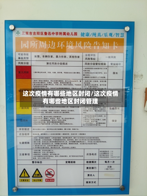 这次疫情有哪些地区封闭/这次疫情有哪些地区封闭管理-第1张图片