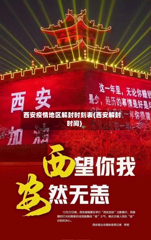西安疫情地区解封时刻表(西安解封时间)-第3张图片