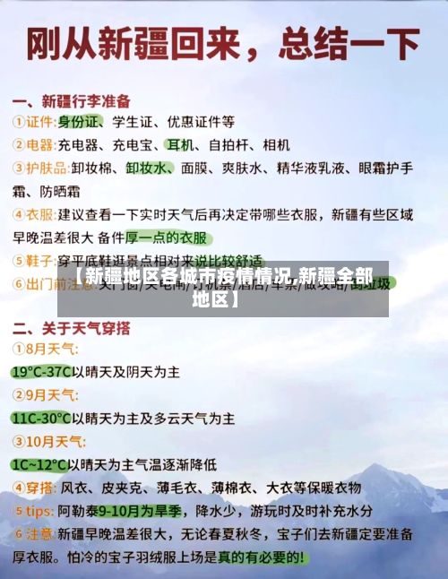 【新疆地区各城市疫情情况,新疆全部地区】-第1张图片