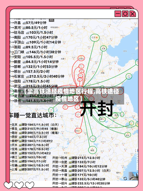 【坐高铁途经疫情地区行程,高铁途径疫情地区】-第1张图片