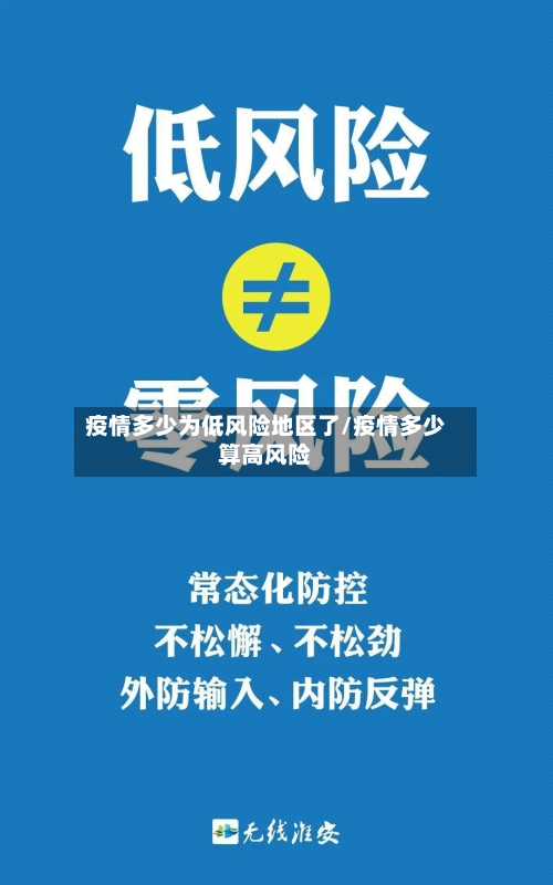 疫情多少为低风险地区了/疫情多少算高风险-第3张图片