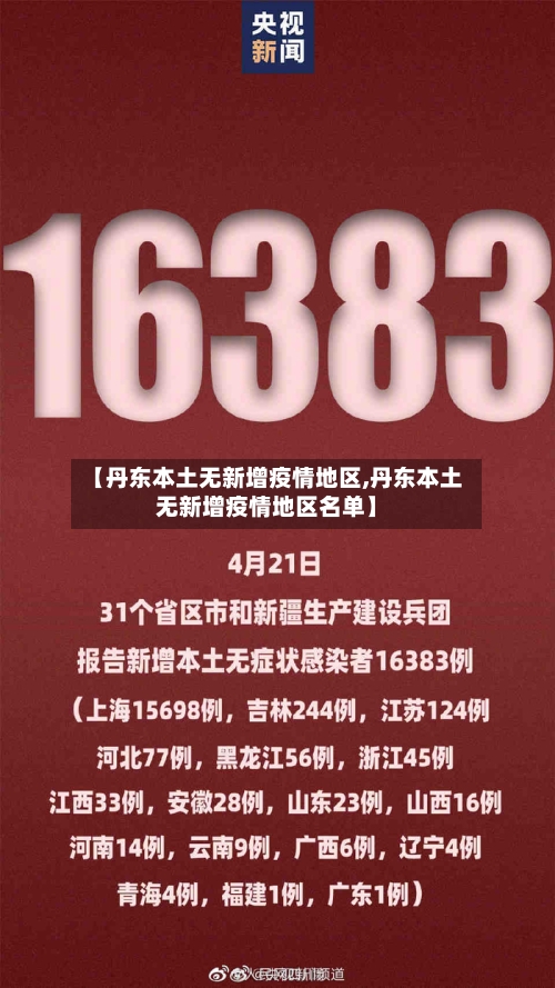 【丹东本土无新增疫情地区,丹东本土无新增疫情地区名单】-第1张图片