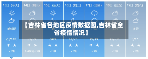 【吉林省各地区疫情数据图,吉林省全省疫情情况】-第1张图片