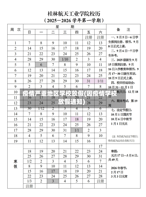 疫情严重地区学校放假(因疫情学校放假通知)-第2张图片