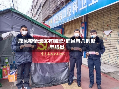 鹿邑疫情地区有哪些/鹿邑有几例新型肺炎-第3张图片