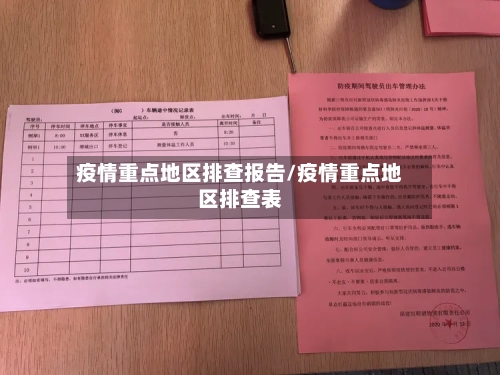 疫情重点地区排查报告/疫情重点地区排查表-第1张图片