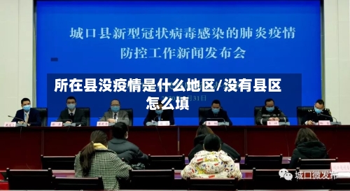 所在县没疫情是什么地区/没有县区怎么填-第3张图片