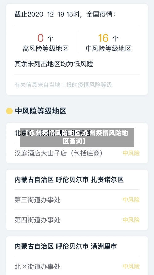 【永州疫情风险地区,永州疫情风险地区查询】-第2张图片