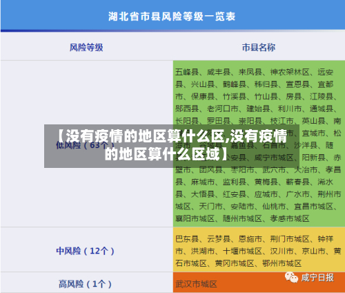 【没有疫情的地区算什么区,没有疫情的地区算什么区域】-第3张图片