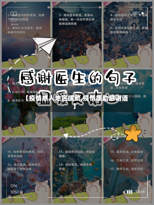 【疫情感人地区援助,疫情援助感谢语】-第2张图片