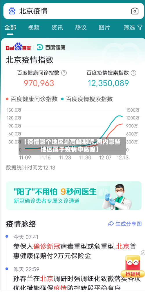 【疫情哪个地区是高峰期呢,国内哪些地区属于疫情中高峰】-第1张图片