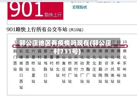 郭公庄地区有疫情吗现在(郭公庄村711号)-第2张图片