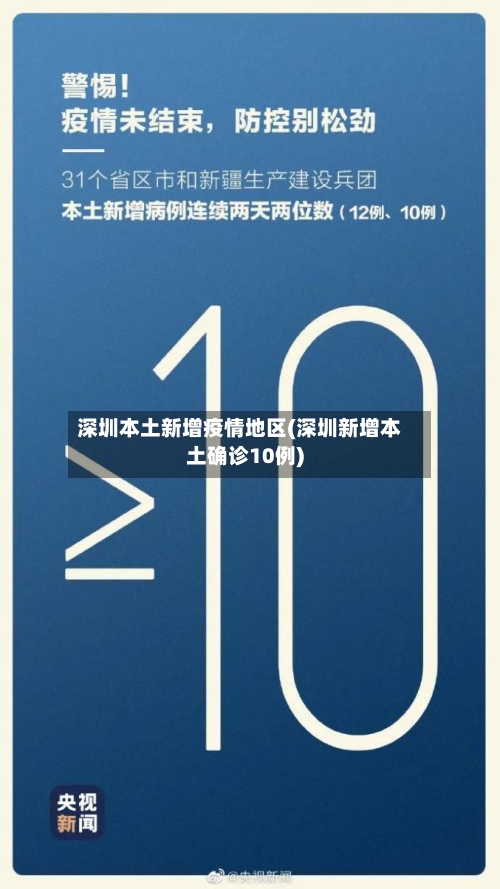 深圳本土新增疫情地区(深圳新增本土确诊10例)-第1张图片
