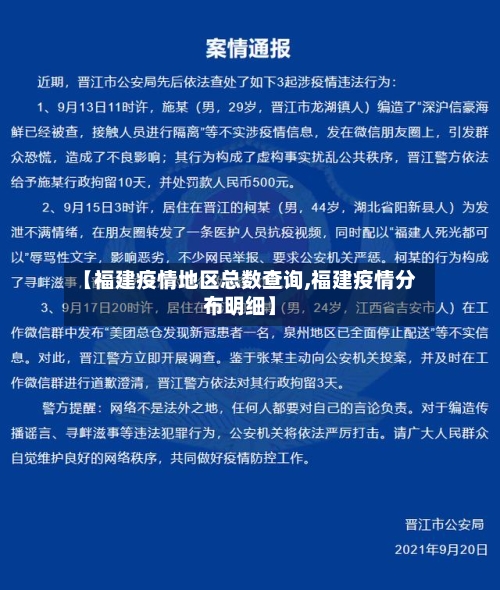 【福建疫情地区总数查询,福建疫情分布明细】-第3张图片