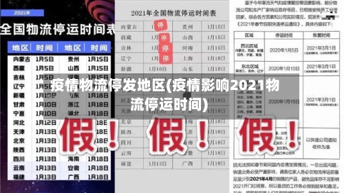 疫情物流停发地区(疫情影响2021物流停运时间)-第2张图片